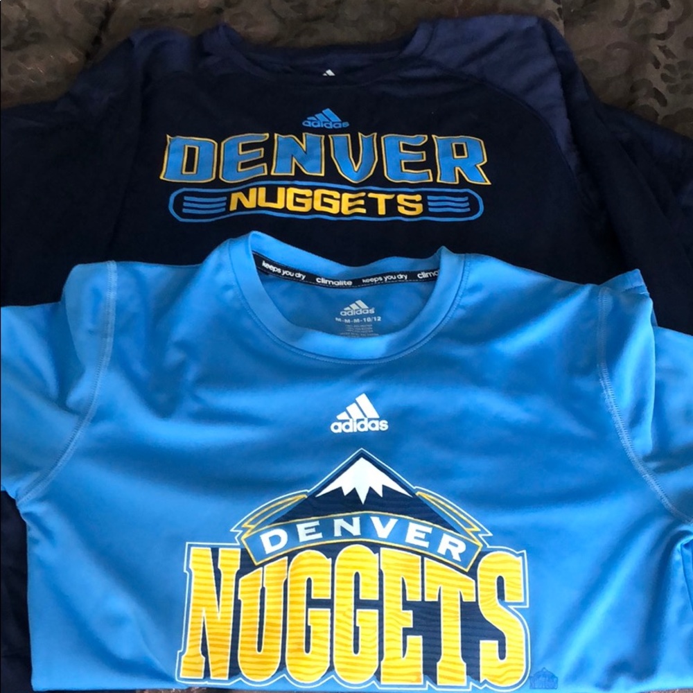 Adidas Denver Nuggets sport shirt combo